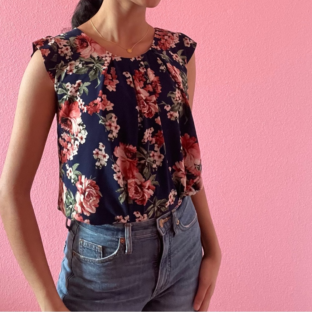 Floral blouse